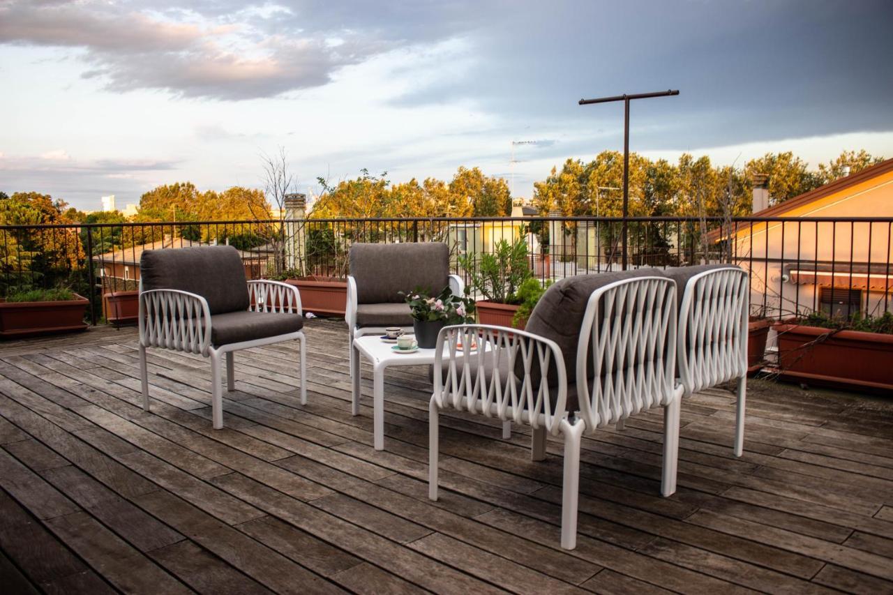 דירות מרגרה Terrazza Privata Venezia Mestre מראה חיצוני תמונה