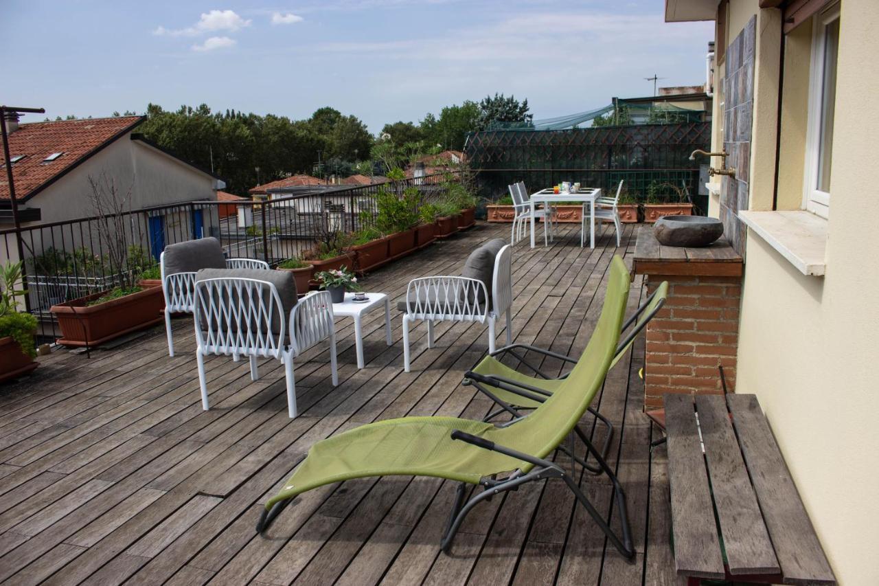 דירות מרגרה Terrazza Privata Venezia Mestre מראה חיצוני תמונה